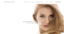 Desktop Screenshot of cassandraangst.com